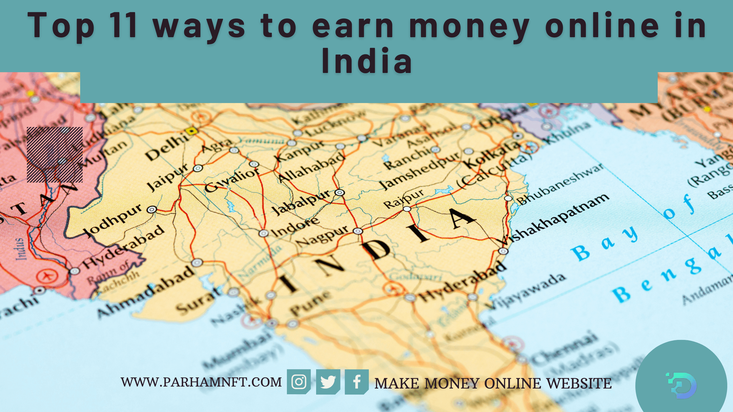 Top 11 ways to earn money online in India