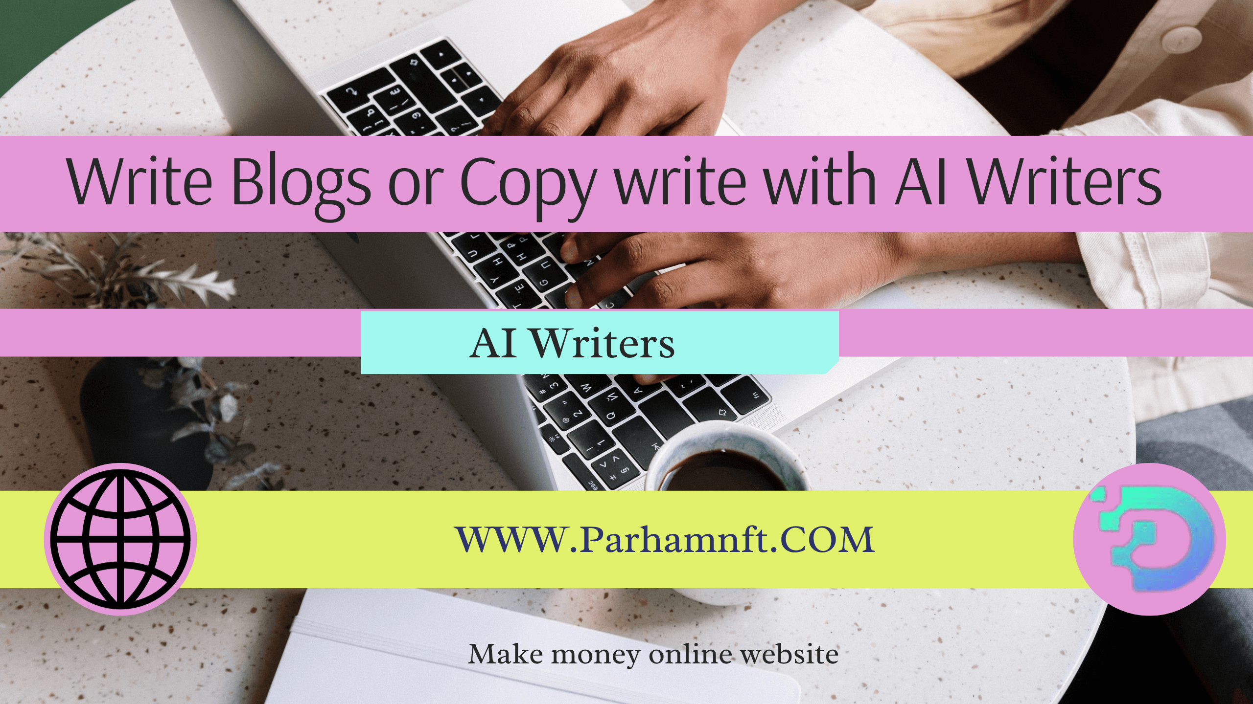 Write Blogs or Copy write with AI Writers